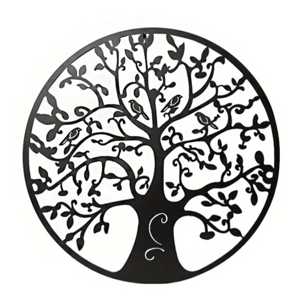Wall Decor--Touch of Nature black metal